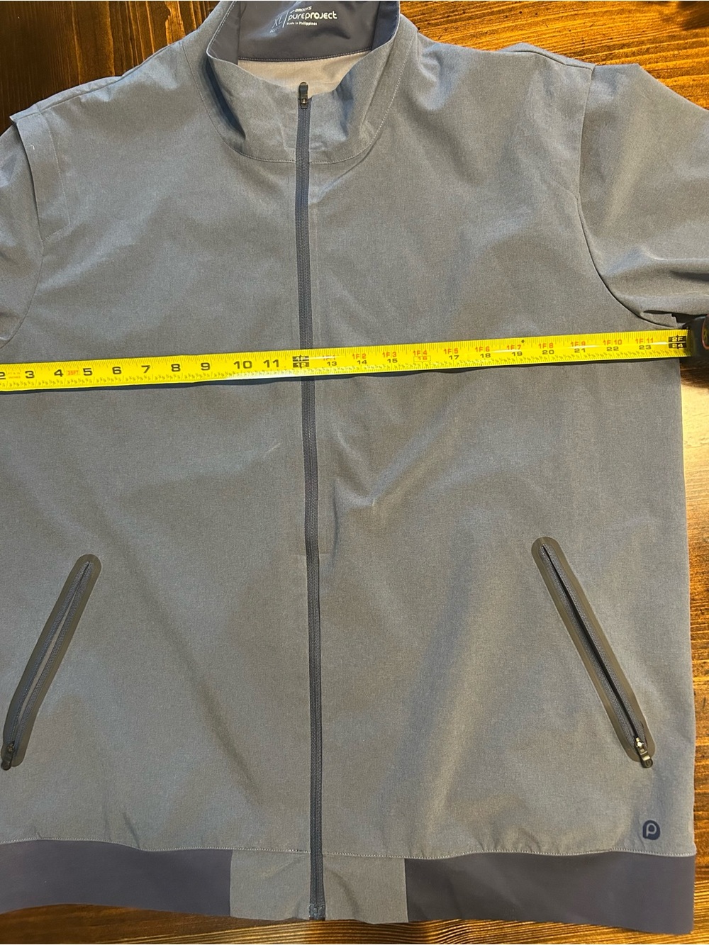 Brooks PureProject Men’s XL Blue Full-Zip Track Running Jacket Windbreaker - Picture 10 of 12